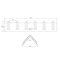 Mytee Products Red Corner Protector V Shaped/V Edge Guard - 8in x 8in x 36in Inches, 20PK PCPVB36Rx20 - alternate 9