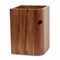 Homeroots Designer Genuine Teak Waste Basket 475863 - alternate 8