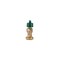 Proline Series Brass 1/2-in MIP x 3/4-in MHT 1/4 Turn Hose Bibb - Lead-Free 103-053NL - alternate 3