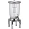 Service Ideas Double Wall Beverage Dispenser, Round Legs, 3 Gallon, Infuser Tube, Stainless Steel CBDDW3GRN - alternate 1