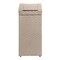 Happimess Darla 14.27-Gallon All-Weather Wicker/Metal Swing Top Hideaway Outdoor Trash Can, Light Pink/White HPM1201D - alternate 10