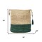 Homeroots 19" Tan Jute Basket 704893 - alternate 3