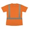 Ergodyne Hi-Vis Shirt, 2XL, Orange, Short Sleeve 22086 - alternate 1