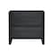 Manhattan Comfort Linda 24in Nightstand in Charcoal Gray (2-Drawer) NS015-GY - alternate 8