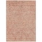 Homeroots 8' X 10' Pink And Brown Moroccan Washable Indoor Outdoor Area Rug 605136 - alternate 8