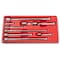 Neiko Wobble Extension Bar Set | 9 Piece | 0.25 in, 0.375 in, 0.5 in Drives | Cr-V Steel 00249A - alternate 1