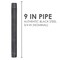 Ace Trading - Nipple Nipple Black 3/4"X9" 302U34X9 - alternate 8