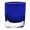 Homeroots 8" Cobalt And Clear Oval Lead Free Crystal Table Vase 375811 - alternate 5