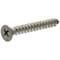 Hillman Sheet Metal Screw, Flat Head Phillips Drive, 100 PK 0823420 - alternate 1
