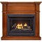 Bluegrass Living Vent Free Natural Gas Fireplace System, 26,000 BTU, Remote Control, Apple Spice Finish B300RTN-3-AS - alternate 1