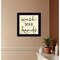 Homeroots Wash Your Hands Black Framed Print Bathroom Wall Art 529638 - alternate 3