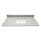 Msi Drifting Fog 49in x 22in Single Bathroom Vanity Top With Sink ZOR-VANS-4922-0026 - alternate 1