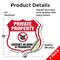 Signmission No Drone Shield Sign Aircraft Or Drone I, 18 inch X 18 inch, Vinyl Decal, 2PK SHI-D-2PACK-18-391 - alternate 4