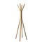 Homeroots 68in Natural Modern Wood Coat Tree Rack 372978 - alternate 7
