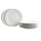 Gibson Home Noble Court 10.5" Dinner Plate Set in White, 12PK 108045.01 - alternate 1