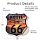 Signmission Route Us 66 Sunset, 12 Inch X 12 Inch, Vinyl Decal SHI-D-12-482 - alternate 5