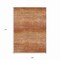 Homeroots 9' X 12' Copper Striped Washable Indoor Outdoor Area Rug 608465 - alternate 8