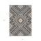 Homeroots 10' X 14' Gray Charcoal And Pink Tribal Washable Indoor Outdoor Area Rug 598129 - alternate 8