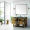 James Martin Vanities Breckenridge 48'' S Vanity, Light Natural Oak w/ Parisien Bleu Top w/FreePower Wireless Charger 330-V48-LNO-FPBL - alternate 7