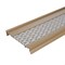 Waterlock Goldguard 6" K-Style & Box Gutters Aluminum/SS Gutter Guard, Wicker, 35ft WG-6KS-035-WKR - alternate 1
