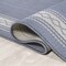 Jonathan Y Lucia Classic Diamond Border Blue/Cream 3 ft. x 5 ft. Indoor/Outdoor Area Rug SMB207C-3 - alternate 8