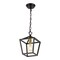 Jonathan Y Pagoda 8" 1-Light Classic Traditional Metal Cage Lantern LED Pendant, Oil Rubbed Bronze/Brass Gold JYL7618C - alternate 9