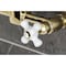Kingston Brass Two-Handle Wall Mount Bridge Kitchen Faucet, Polished Brass KS1262PX - alternate 6