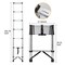 Wrightmaster 8.56 ft. Portable Aluminum Extension Ladder with Non-Slip Feet, 330 lbs. Load Capacity ZOR-P390798 - alternate 8