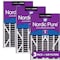 Nordic Pure 16x25x3 Plus Carbon Pleated Air Filter, High Capacity, MERV 8, 3 PK 16x25x3ABPM8C-3 - alternate 1