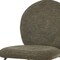 Homeroots Set of Two 26" Green and Black Fabric and Metal Counter Height Bar Chairs, 2PK 716229 - alternate 6