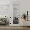 Sartodoors Hidden Door White 18x96 Solid Core Modern Interior QUADRO4522MF-WS-18x96-LH-O - alternate 1