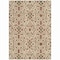 Homeroots 5' X 8' Ivory Brown And Red Floral Washable Indoor Outdoor Area Rug 604596 - alternate 8