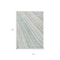 Homeroots 10' X 14' Ivory Blue And Green Striped Washable Indoor Outdoor Area Rug 614994 - alternate 8