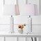 Jonathan Y Noelle 28.5" Seashell LED Table Lamp, White, 2PK JYL1053A-SET2 - alternate 11