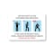 Signmission Public Safety, 7" Height, 10" Width, Rigid Plastic, 10" W, 7" H, For Of Our Customers And Employees OS-NS-P-710-25349 - alternate 1