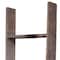 Homeroots 57" Brown Rustic Five Step Wood Ladder Shelf 380323 - alternate 5