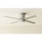 Afx Ross - 52in 4 Blade LED Ceiling Fan - Silver Finish - Wall Control Type RSSN524LDCSNSL-WS - alternate 5