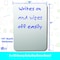 Flipside 9x12 Heavy Duty White Dry Erase (1/4") - Pack of 24 10070-24 - alternate 3