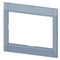 Siemens cover frame for door cutout 104.6 x 75.8mm WxH accessory for: motor 3VA9237-0SB30 - alternate 1