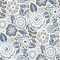 A-Street Prints Lucy Grey Floral Wallpaper 2903-25864 - alternate 1