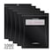C-Line Products 8-1/2" x 11" Black Write-On Poly Bags, 1000/BX 47491 - alternate 1