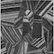 Homeroots 9' X 12' Black And Gray Geometric Washable Indoor Outdoor Area Rug 594759 - alternate 8