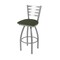 Holland Bar Stool Co 410 Jackie Stainless Steel 36in Swivel Bar Stool with Canter Pine Seat 41036SS010 - alternate 1