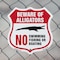 Signmission Alligator Warning Shield Sign Beware Of, 6 inch X 6 inch, Plastic Sign, 2PK SHI-P-2PACK-6-358 - alternate 6