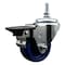 Service Caster 3 Inch Solid Polyurethane 12 MM Threaded Stem Caster with Brake SCC-TS20S314-SPUS-PLB-M1215 - alternate 1