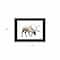Homeroots Arctic Reindeer 2 Black Framed Print Wall Art 405093 - alternate 4