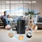 Edendirect 1655 sq. ft. HEPA-True Console Air Purifier in Black, 147 CFM, 5-Fan Speed with Auto ZR-AP-250A - alternate 7