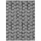 Homeroots 3' X 5' Black Gray And Ivory Geometric Washable Indoor Outdoor Area Rug 583324 - alternate 1