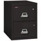 Fireking 2 Drawer, 1 Hr Fire Rated, Vertical, 31" Legal, Safe-In-A-File Black 2-2131-CBLSF - alternate 1