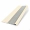 Waterlock Micromesh Flat Aluminum/SS Gutter Guard, Eggshell, 25ft WM-FLT-025-EGG - alternate 1